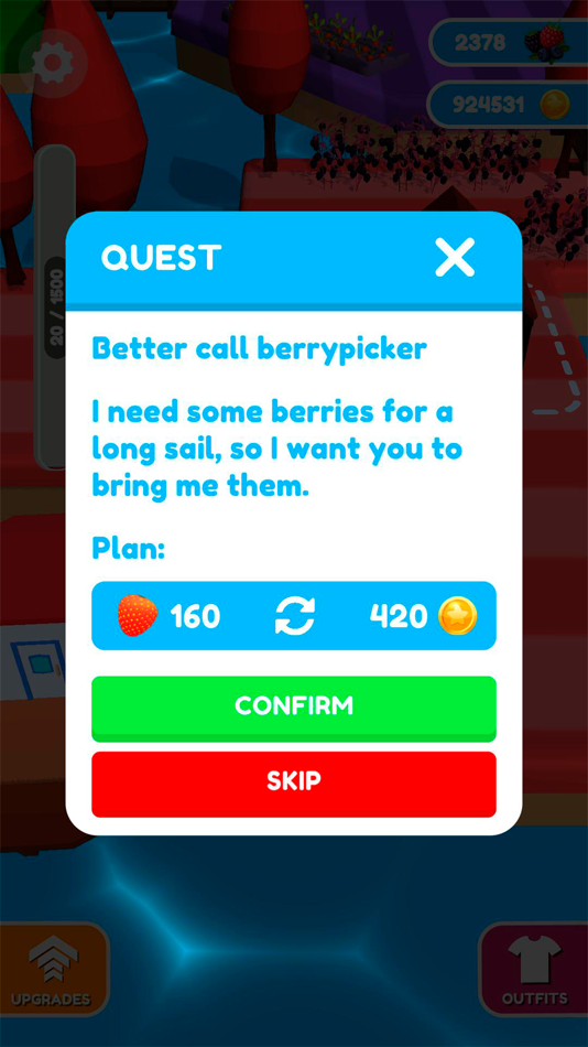 #5. Berry Picker: farm games (iOS) 由: WANNATEST GAMES LTD