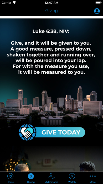 Koinonia Christian Center Screenshot