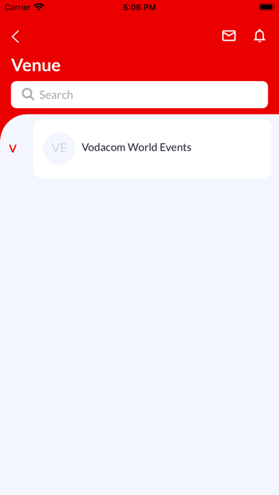 Vodacom Incentives Screenshot