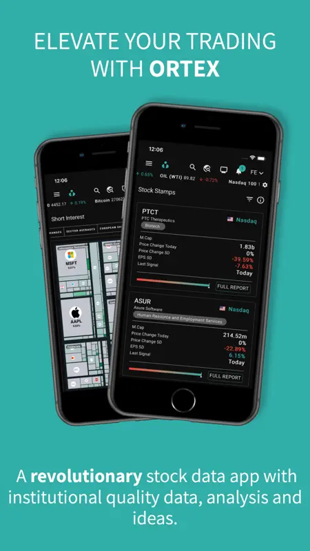 ORTEX - Stock Market Analytics screenshot 1 of 9