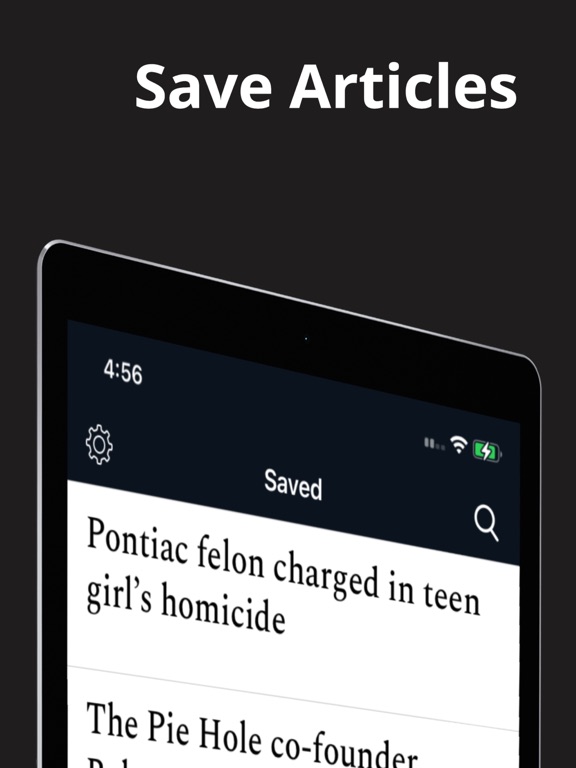 The Oakland Press iPad screenshot 5 - News app