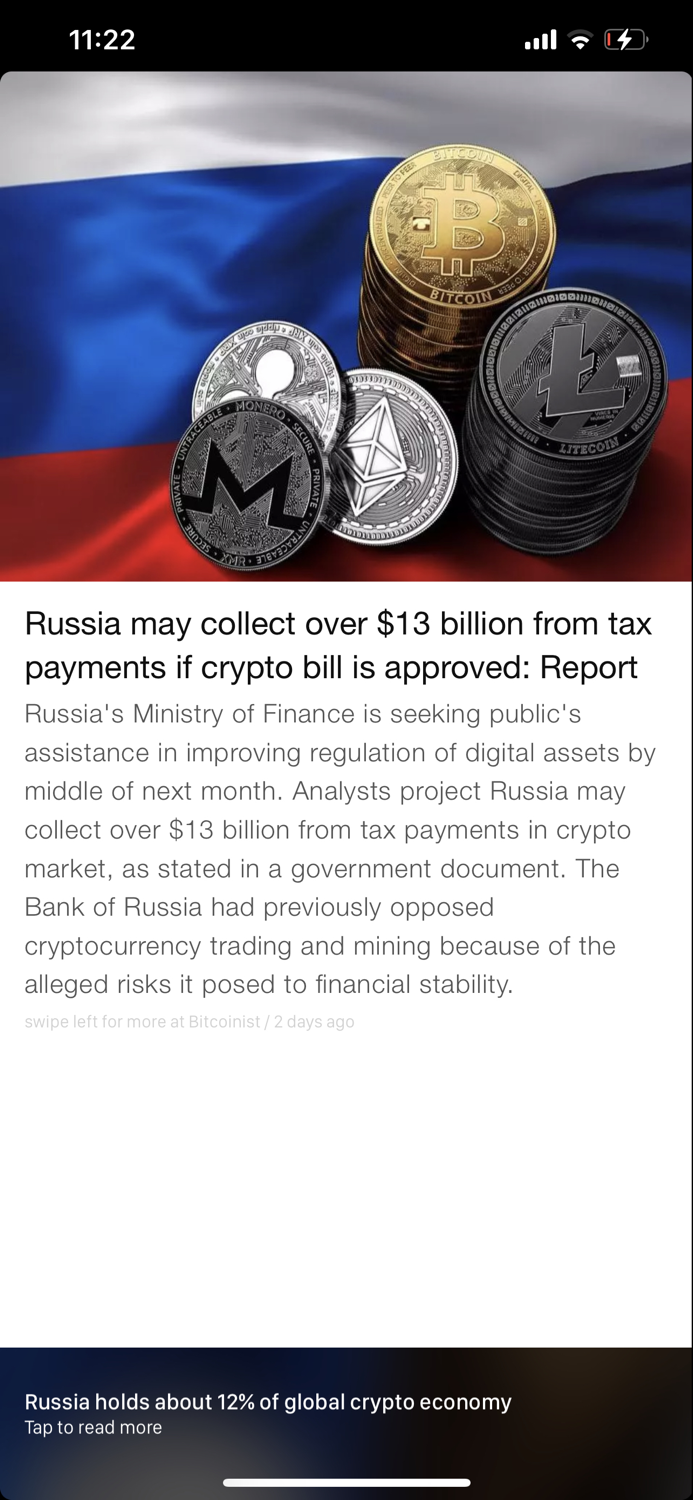 Crux - Crypto News in Short