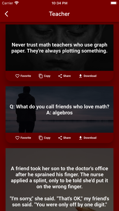 Funny Jokes Messages Screenshot