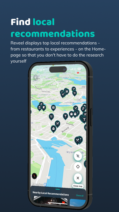 Reveel - Explore Destinations Screenshot