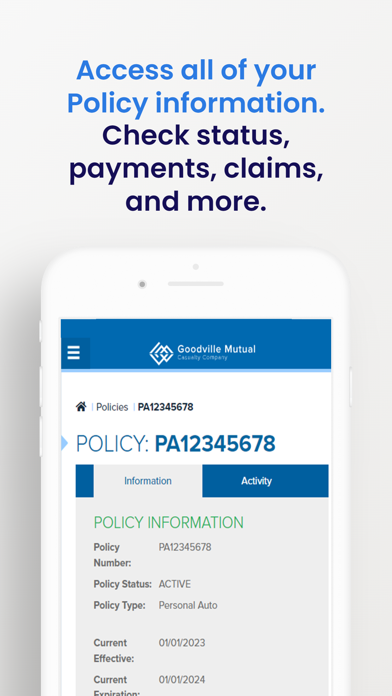 Goodville Mutual Screenshot
