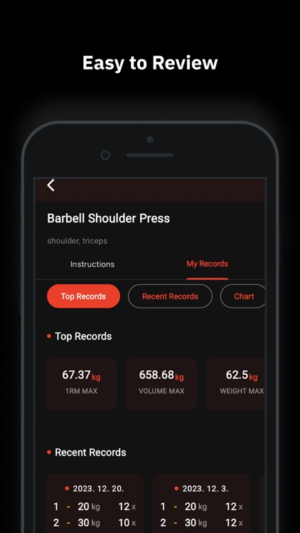 Fleek - Workout Tracker, Log