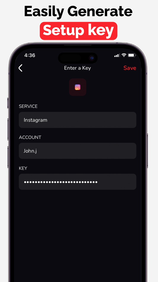 #7. Authenticator App - 2FA, TOTP (iOS) 게시자: Mohit Rudani