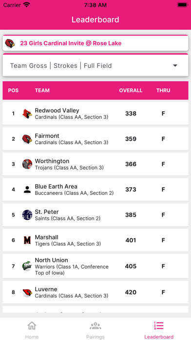 IA Girls Golf Screenshot