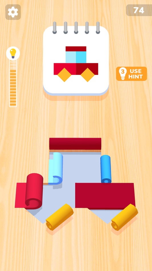 #7. Color Roll 3D: Puzzle Art Game (iOS) Bởi: AI Games FZ