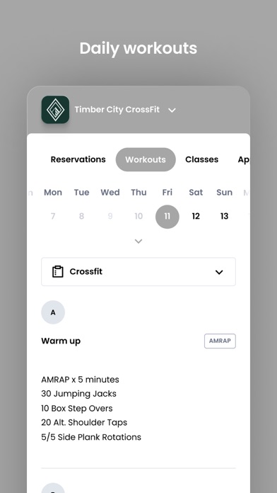Timber City CrossFit Screenshot