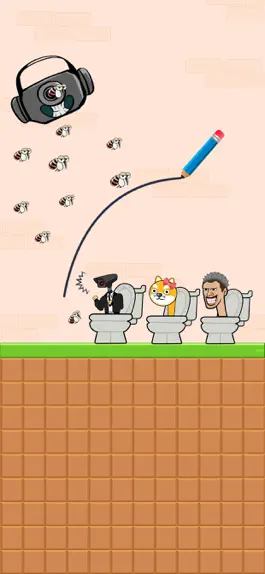 Game screenshot Toilet Monster - Draw To Save mod apk