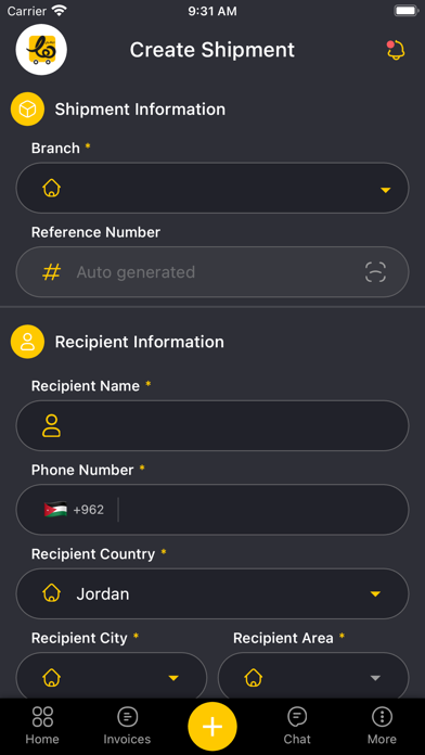 Hala-Delivery Screenshot