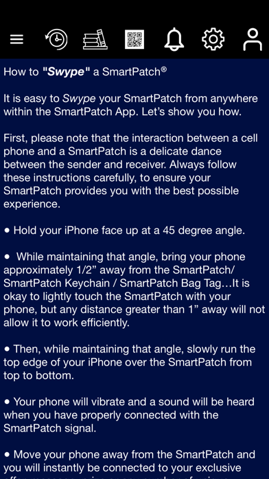SmartPatch® Screenshot