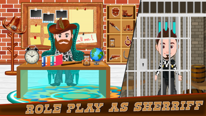 Pretend Play Cowboy Town Life Screenshot
