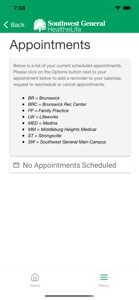 Southwest General Healthelife screenshot #2 for iPhone