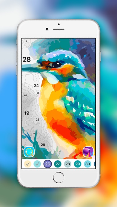 Oil Painting Color by Numbers Screenshot