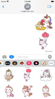 How to cancel & delete naughty unicorn stickers 2