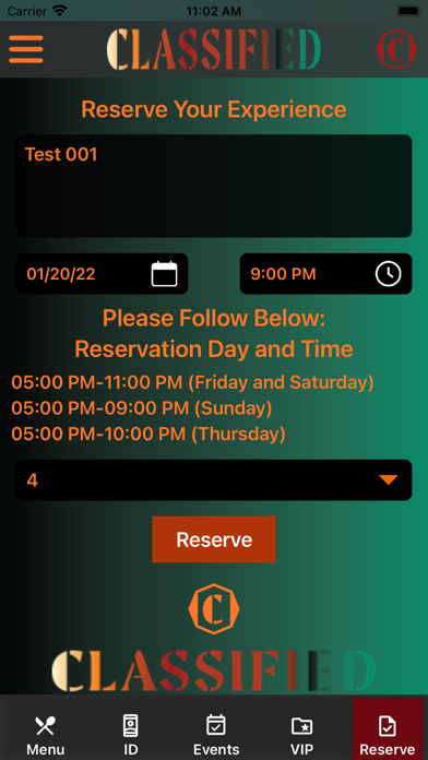 ClassifiedBar Screenshot