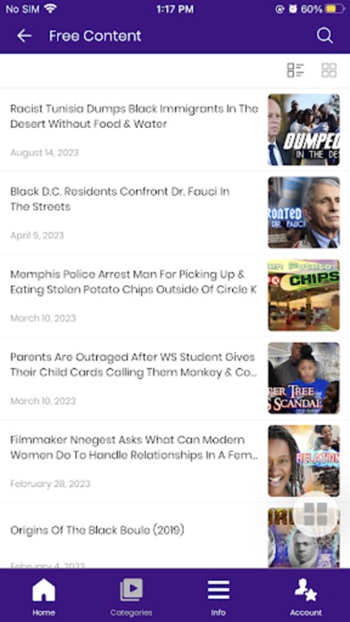 African Diaspora News Channel Screenshot