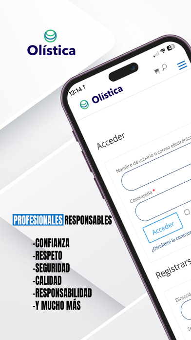 Olistica App Screenshot