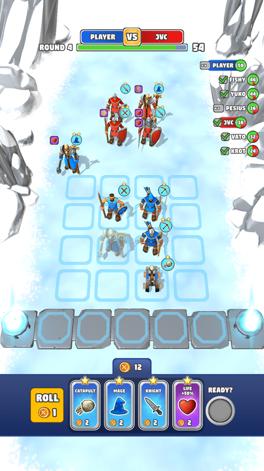 #1. Merge Tactics : Epic Battle (iOS) 由: Ristretto Studios