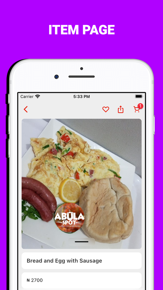 #5. Abula Spot: Satisfy Cravings (iOS) 由: Iyabo Ojo