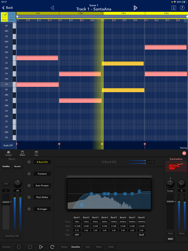 KORG Gadget 3 スクリーンショット