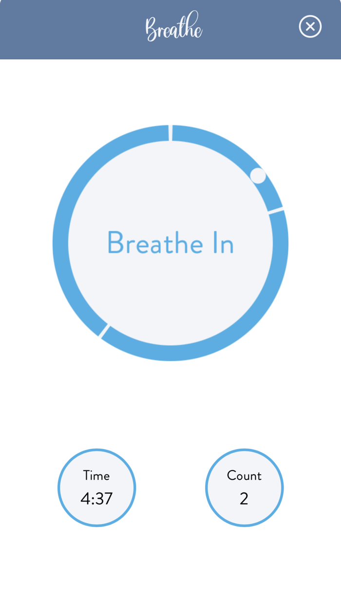 Blue Meditate Calm Sleep