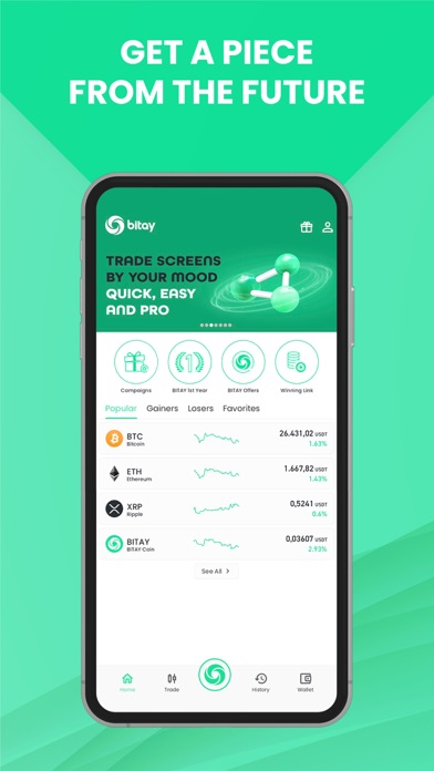 Bitay | Crypto Exchange Screenshot