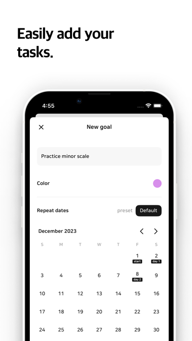 Ebbinghaus Planner Screenshot