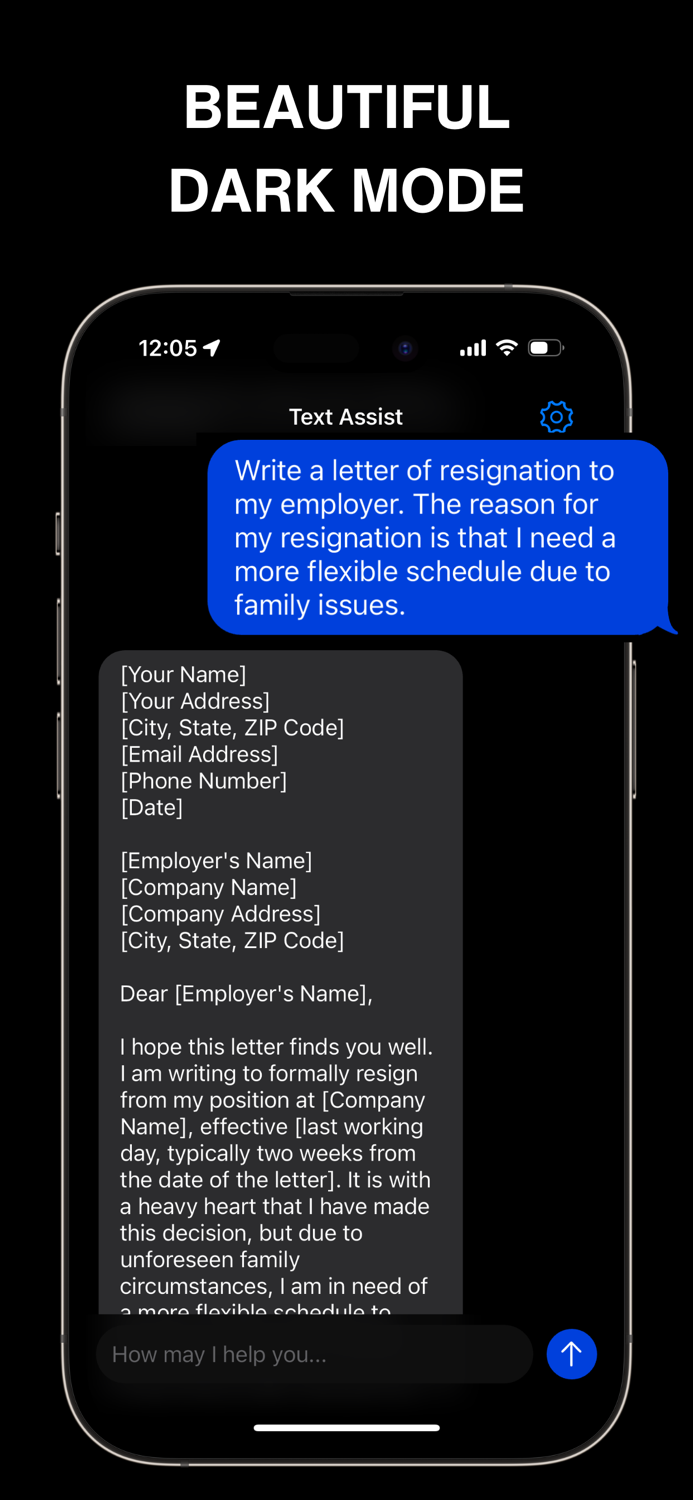 Text Assist AI Enhanced Texts