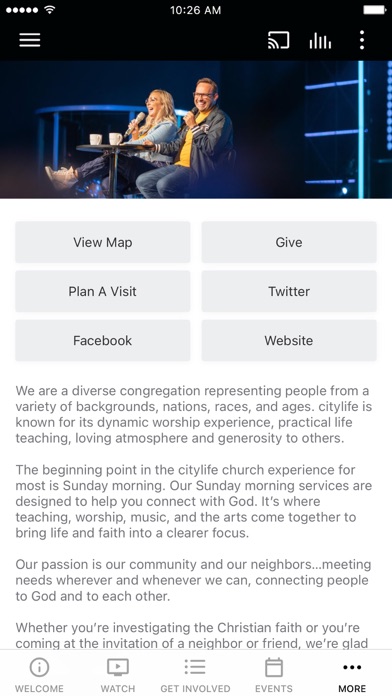 citylife church Screenshot