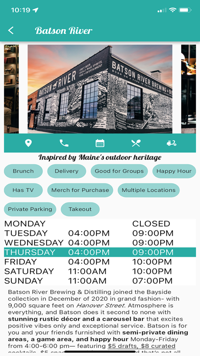 The Local 207 iPhone screenshot 5 - Food & Drink app
