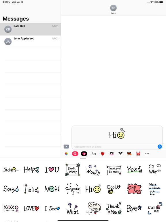 Screenshot #5 pour Quick phrases - stickers emoji