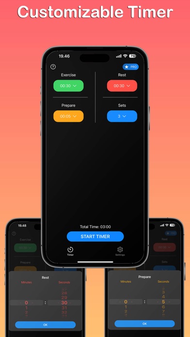 Gym Timer - Interval Fitness Screenshot