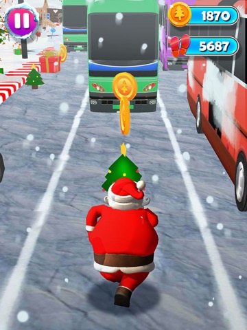 Santa Run - Christmas Gameのおすすめ画像3