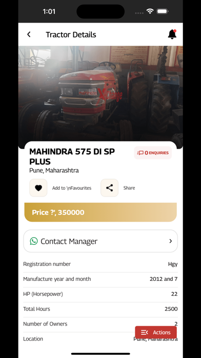 Mahindra Tractors X-Change Screenshot