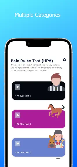 Game screenshot Polo Rules Test apk