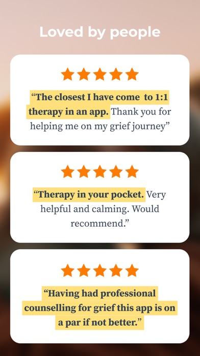 Grief Works: Self Care & Love Screenshot