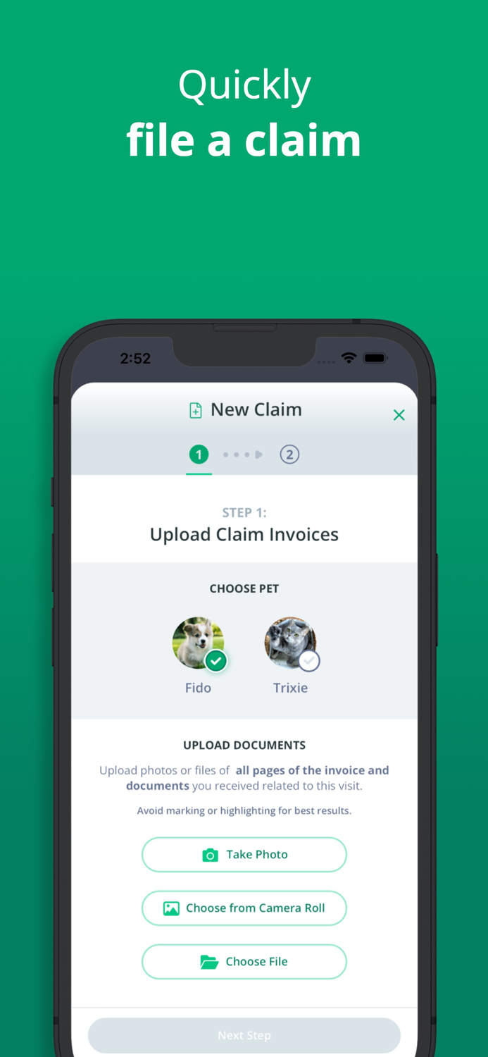 Healthy Paws Pet Insurance App