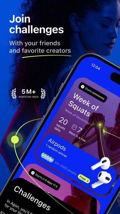 AGON | fitness & rewards screenshot-0