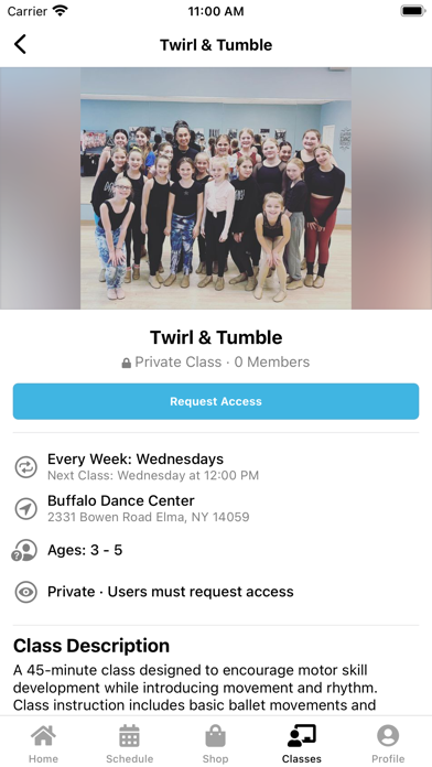 Buffalo Dance Center Screenshot