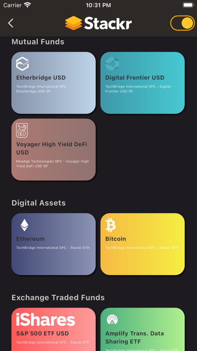 Stackr Invest Screenshot