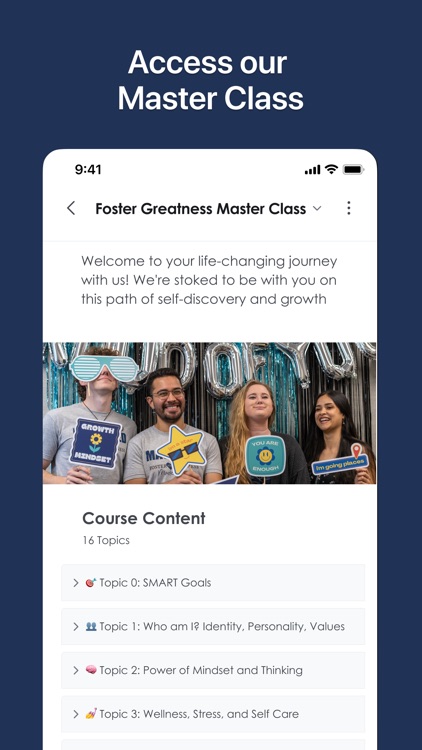 Foster Greatness: Community