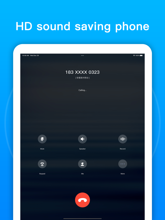 MineCaller - Internet Phone iPad screenshot 3 - Utilities app