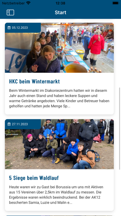 Heiligenseer Kanu-Club e. V. Screenshot