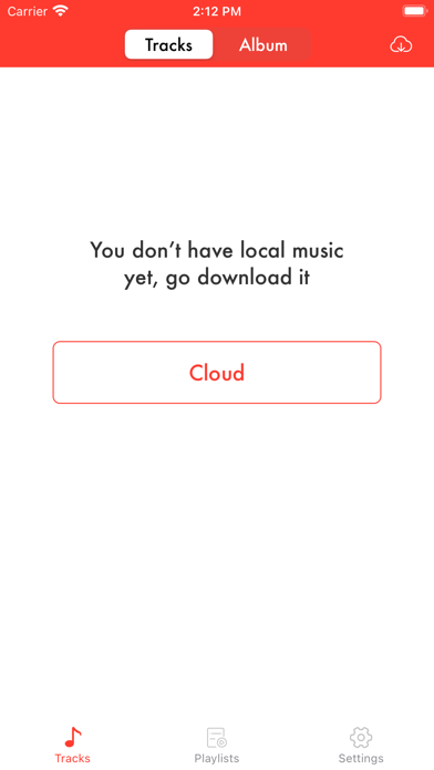 Screenshot #1 pour Cloud Musicing-Stream&Offline