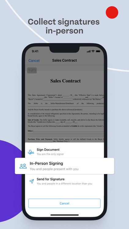 Signeasy - Sign and Send Docs screenshot-4