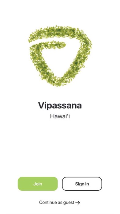 Vipassana Hawaii Screenshot