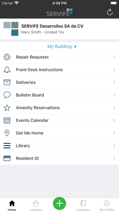 Servife App Screenshot